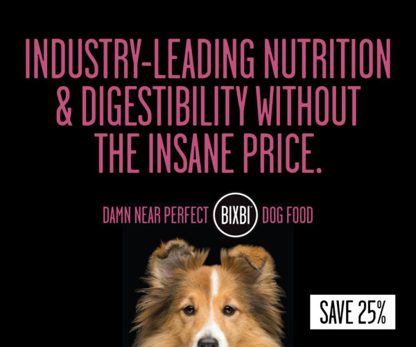 Save 25% off all Bixbi Dog Food and Treats
