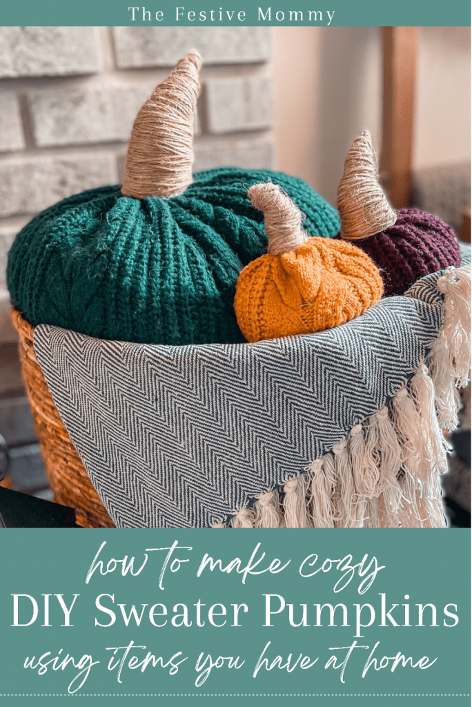 DIY Sweater Pumpkins 10-Step Tutorial