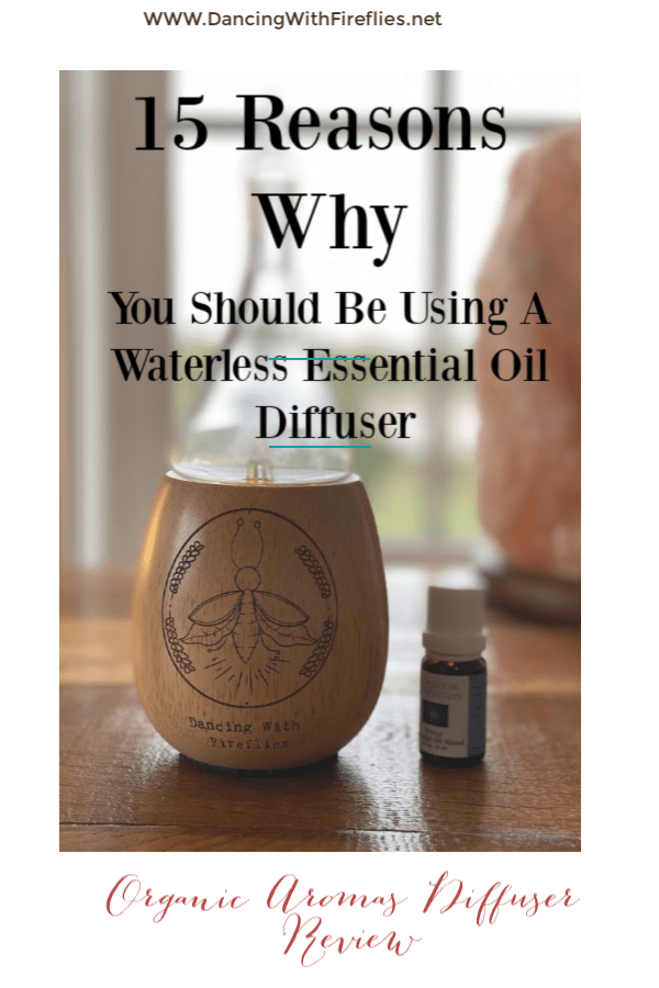 non-plastic water-less essential oil diffuser
