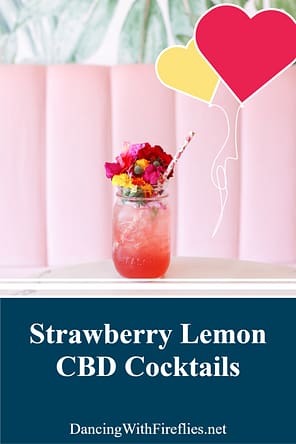 Strawberry Lemon CBD Cocktails