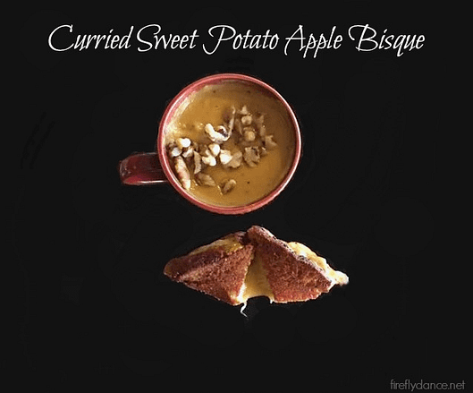 Curried Sweet Potato and Apple Bisque