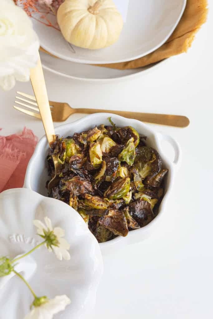 Small Batch Roasted Brussel Sprouts