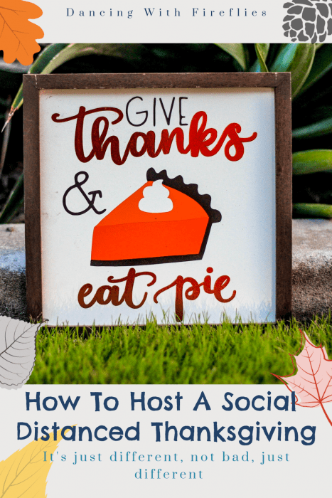 How To Host A Safe Socially Distant Thanksgiving